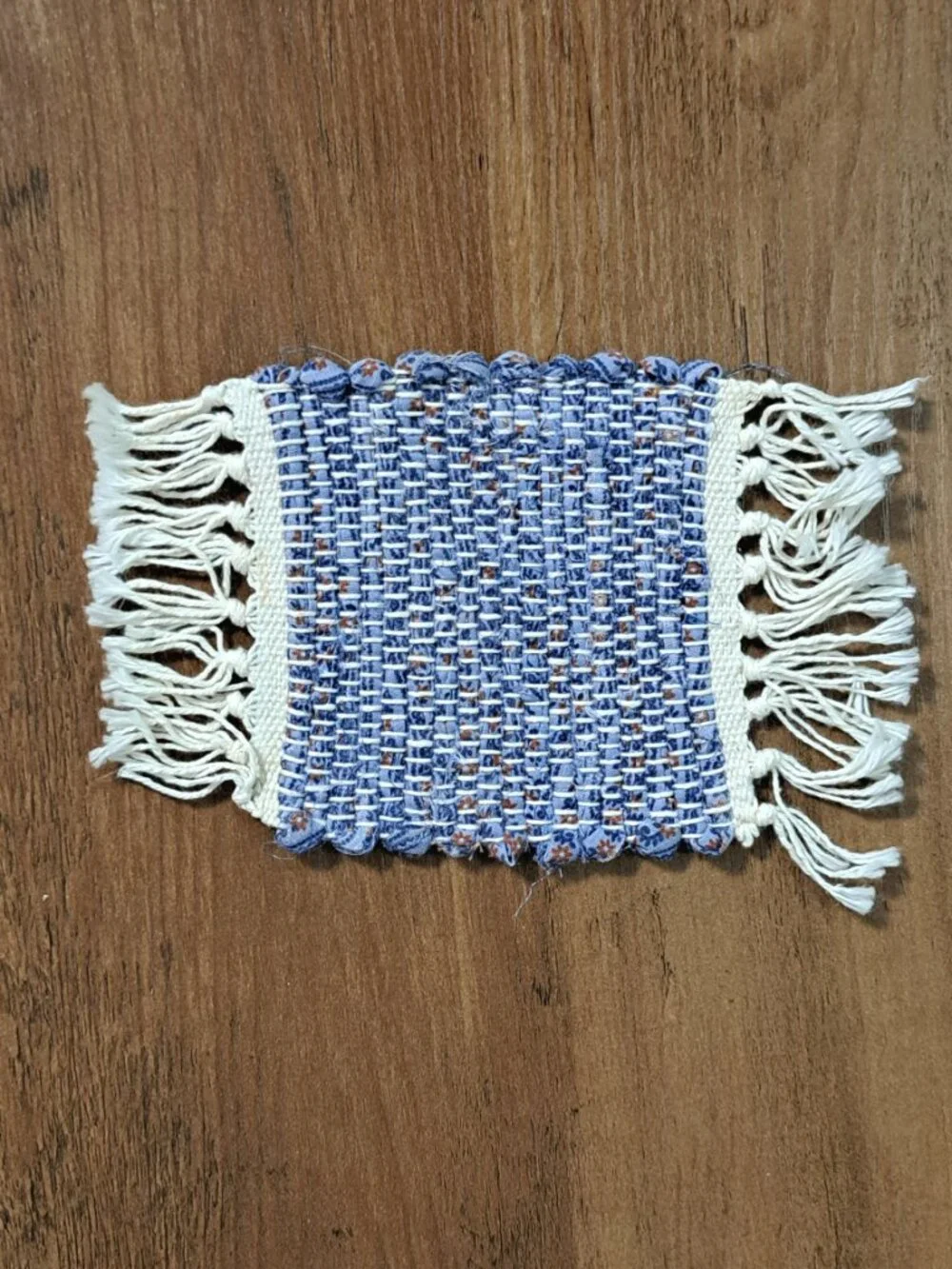 Miniature Woven Farmhouse Rag Rug